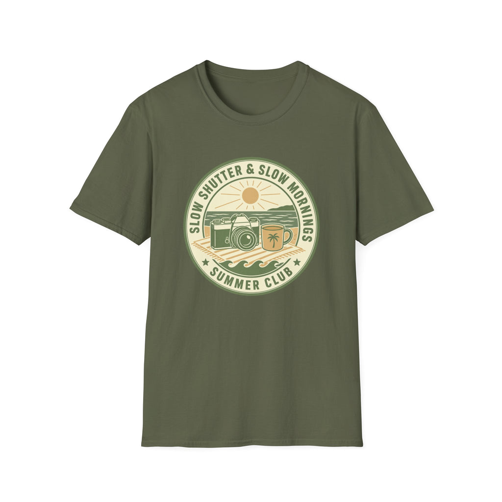 Seaside Summer Club Emblem T-shirt