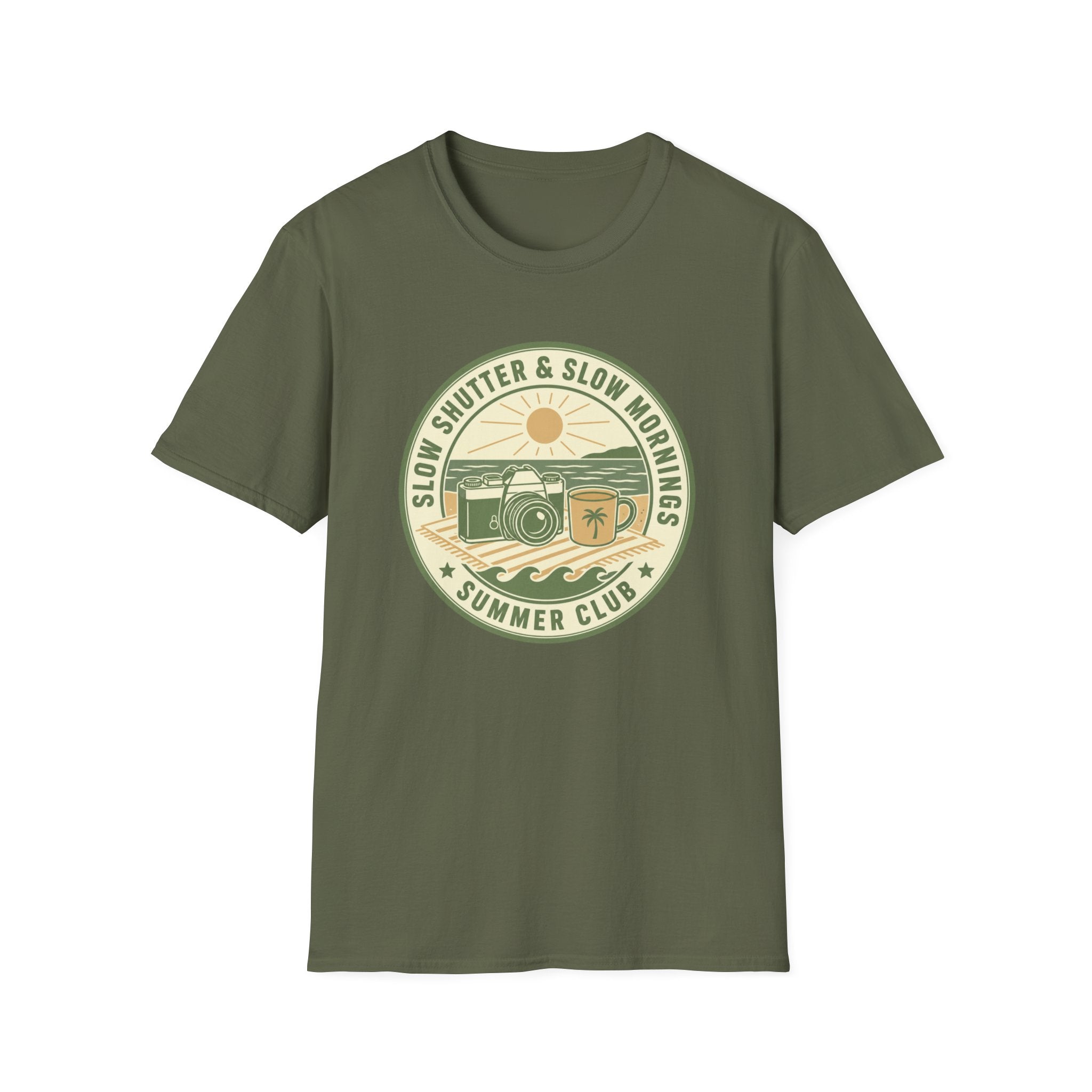 Seaside Summer Club Emblem T-shirt