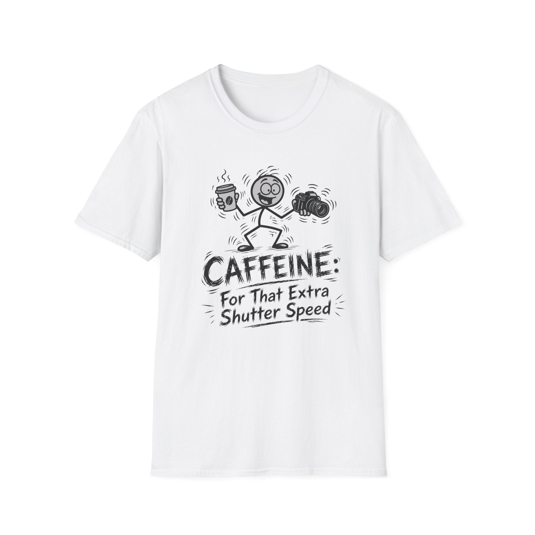 Caffeine For That Extra Shutter Speed 2 T-Shirt