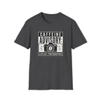 Caffeine Advisory Explicit Photographer T-shirt