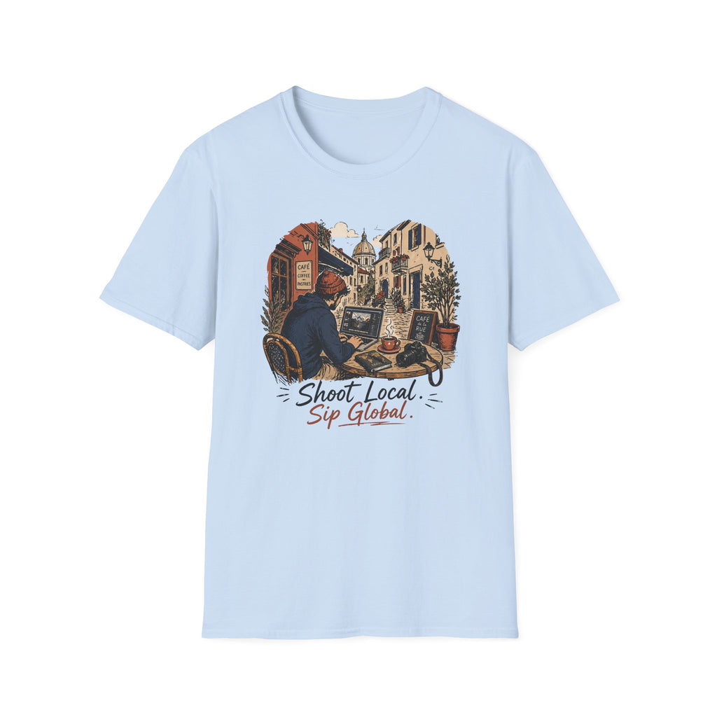 Shoot Local Sip Global T-Shirt
