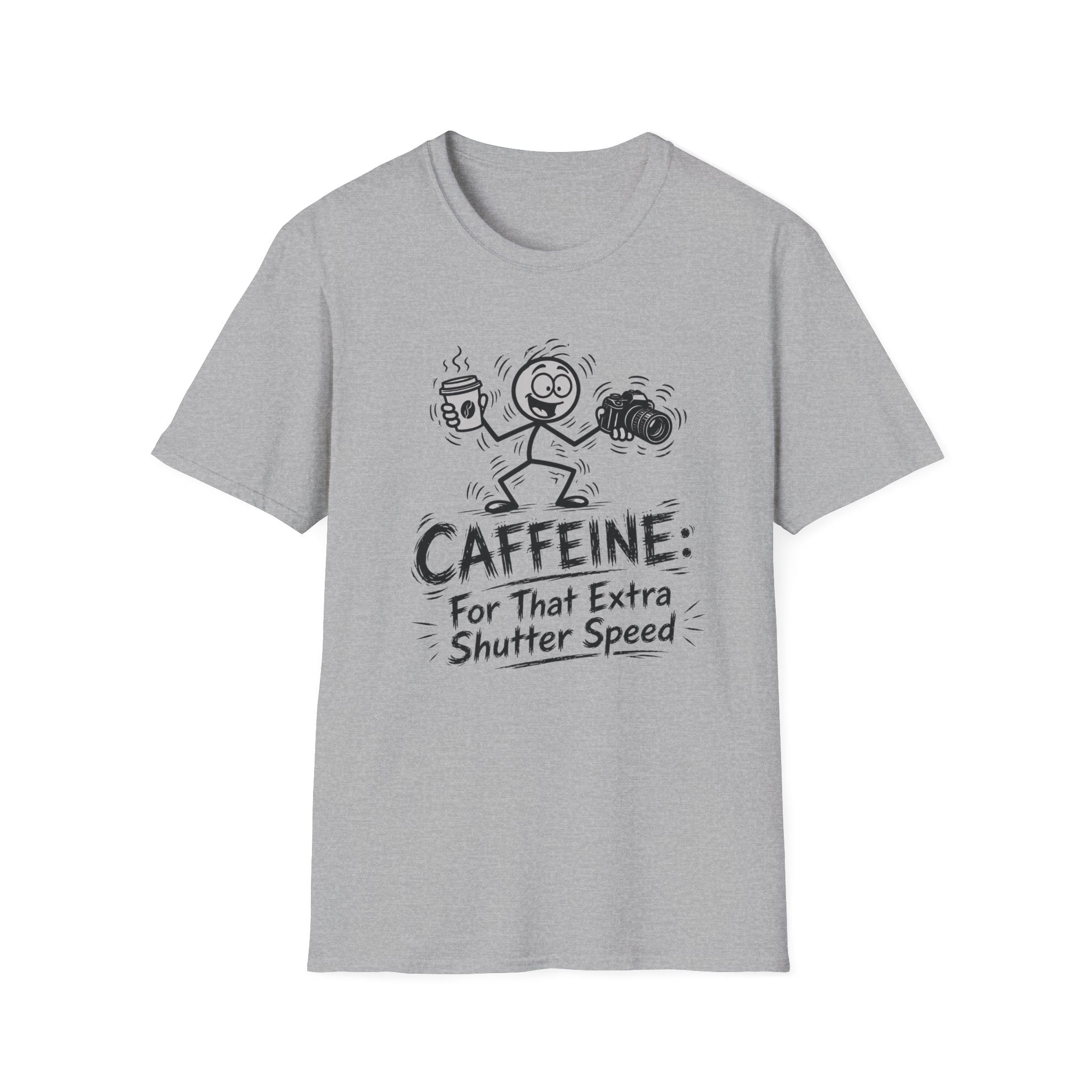 Caffeine For That Extra Shutter Speed 2 T-Shirt