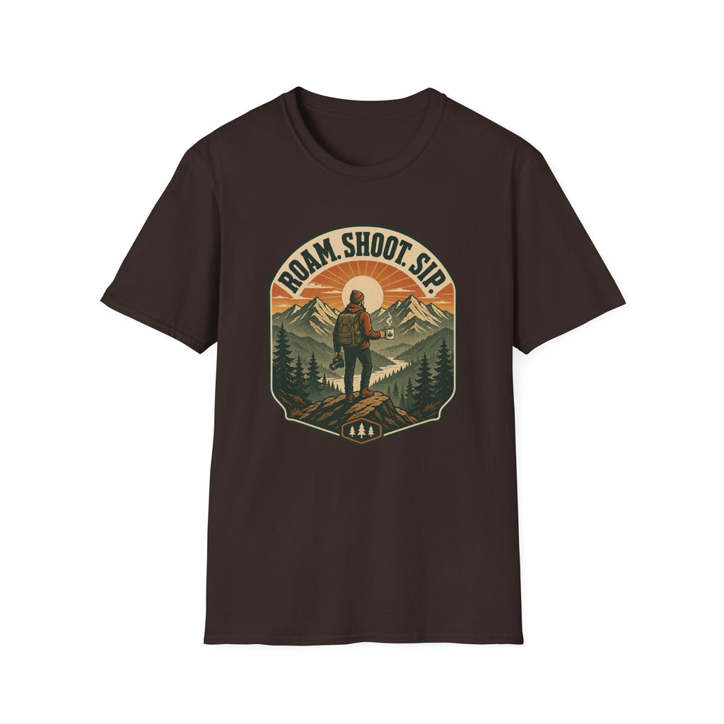 Roam Shoot Sip 2 T-Shirt