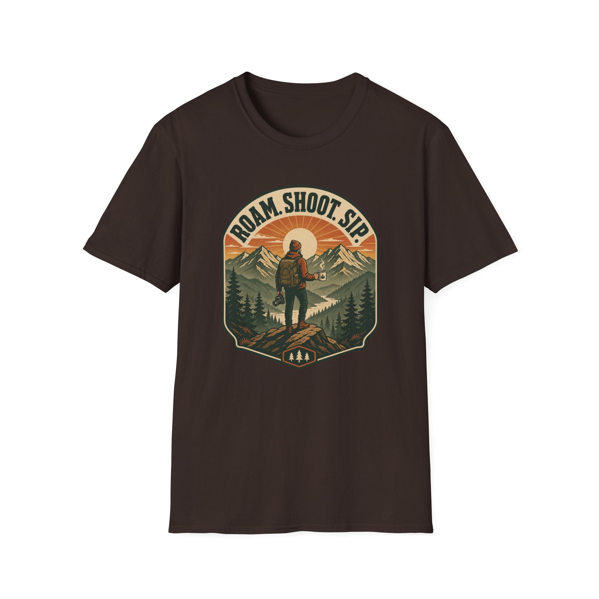 Roam Shoot Sip 2 T-Shirt