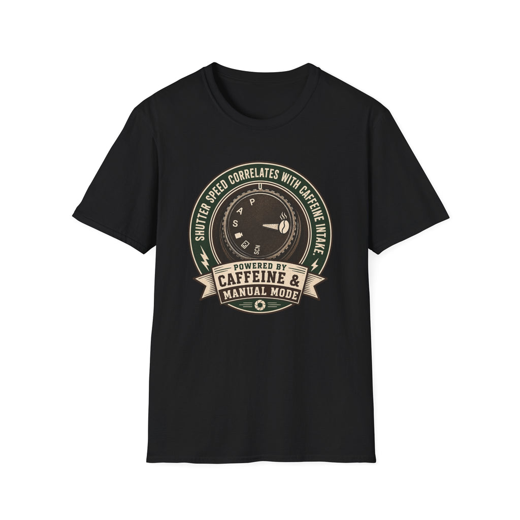 Shutter Speed & Caffeine Intake - Tshirt