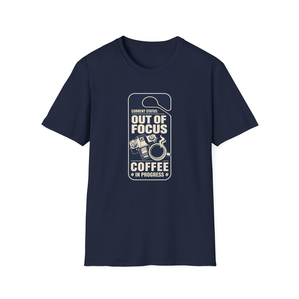 Out Of Focus, Coffee In Progress T-shirt