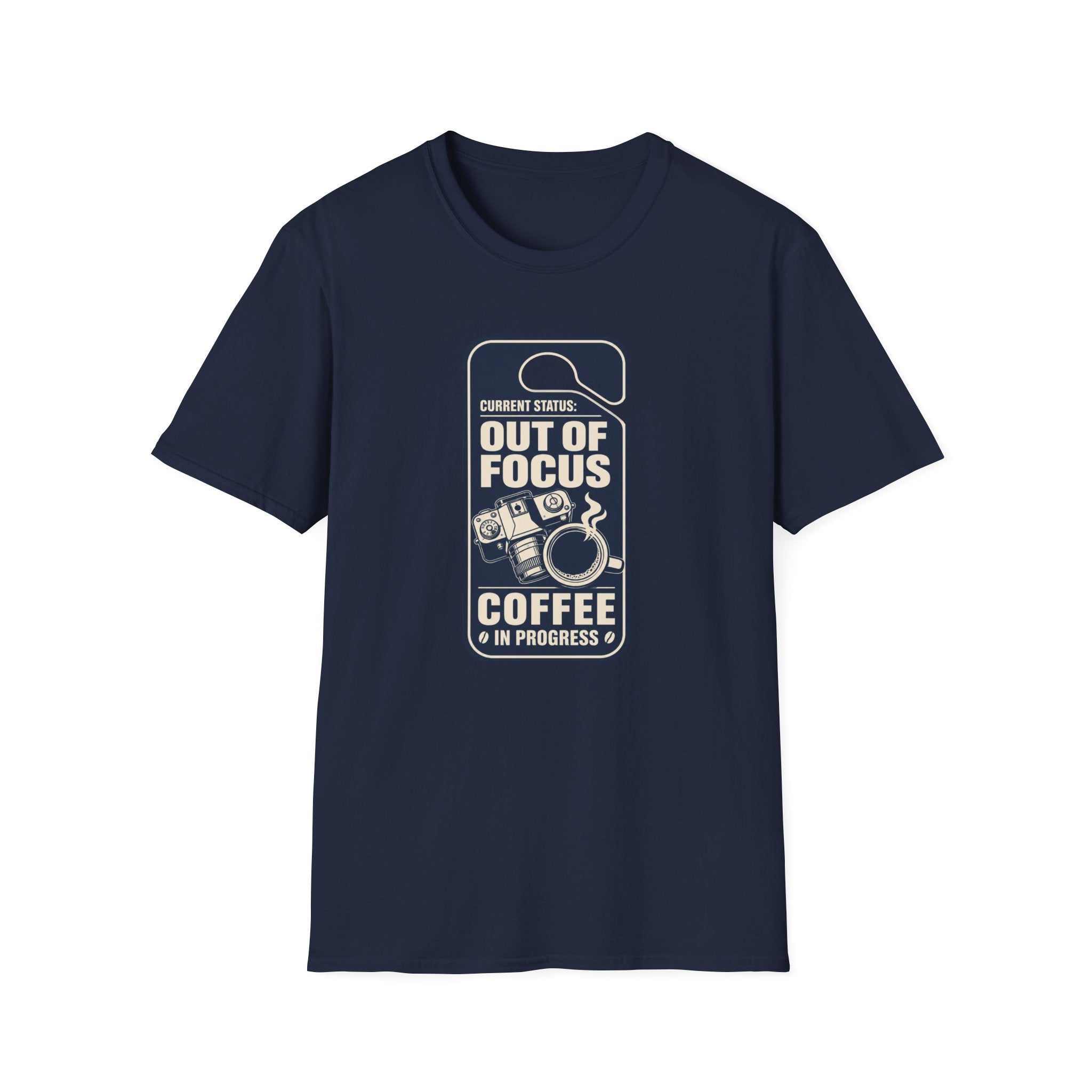 Out Of Focus, Coffee In Progress T-shirt