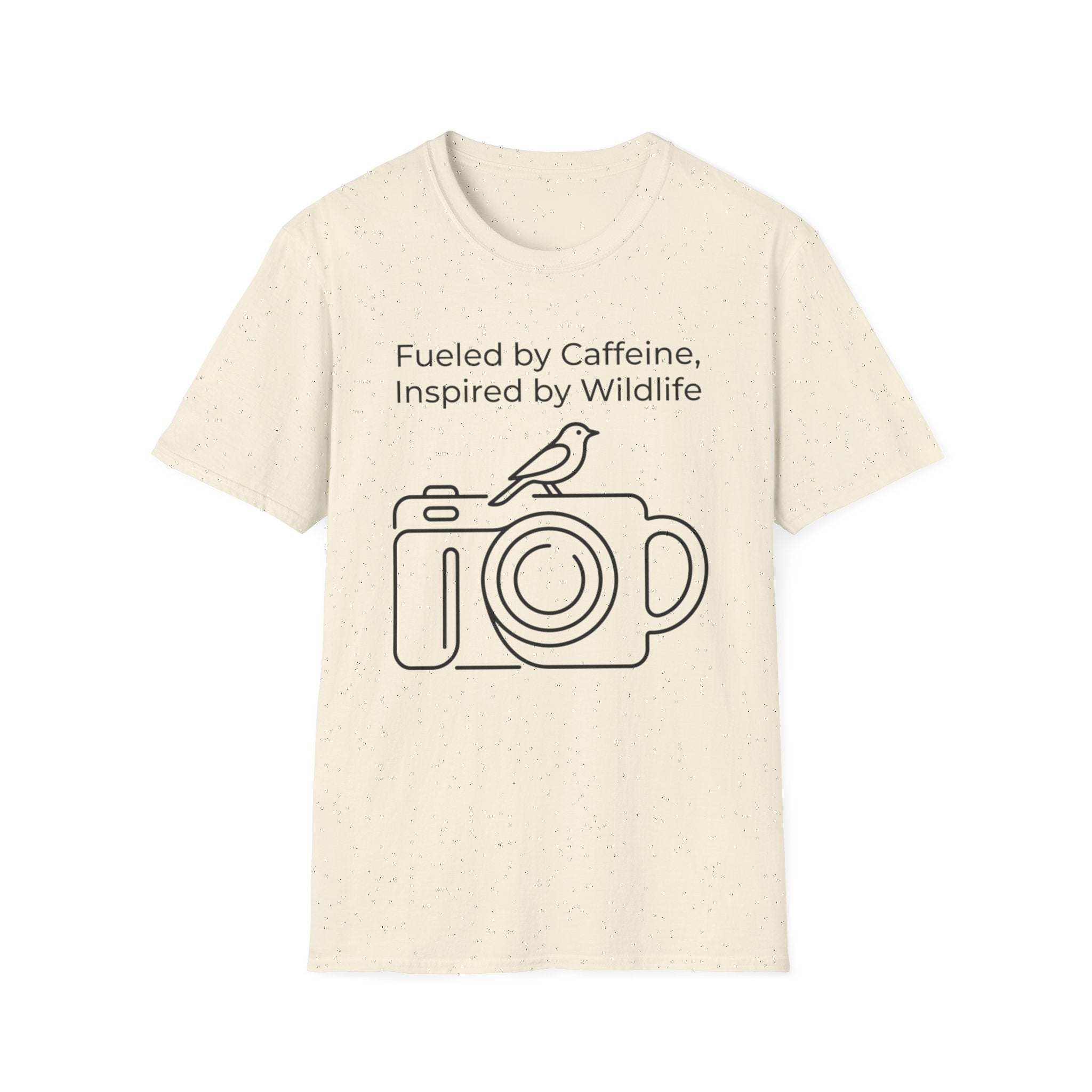 Fueled by Caffeine, Inspired by Wildlife T-shirt