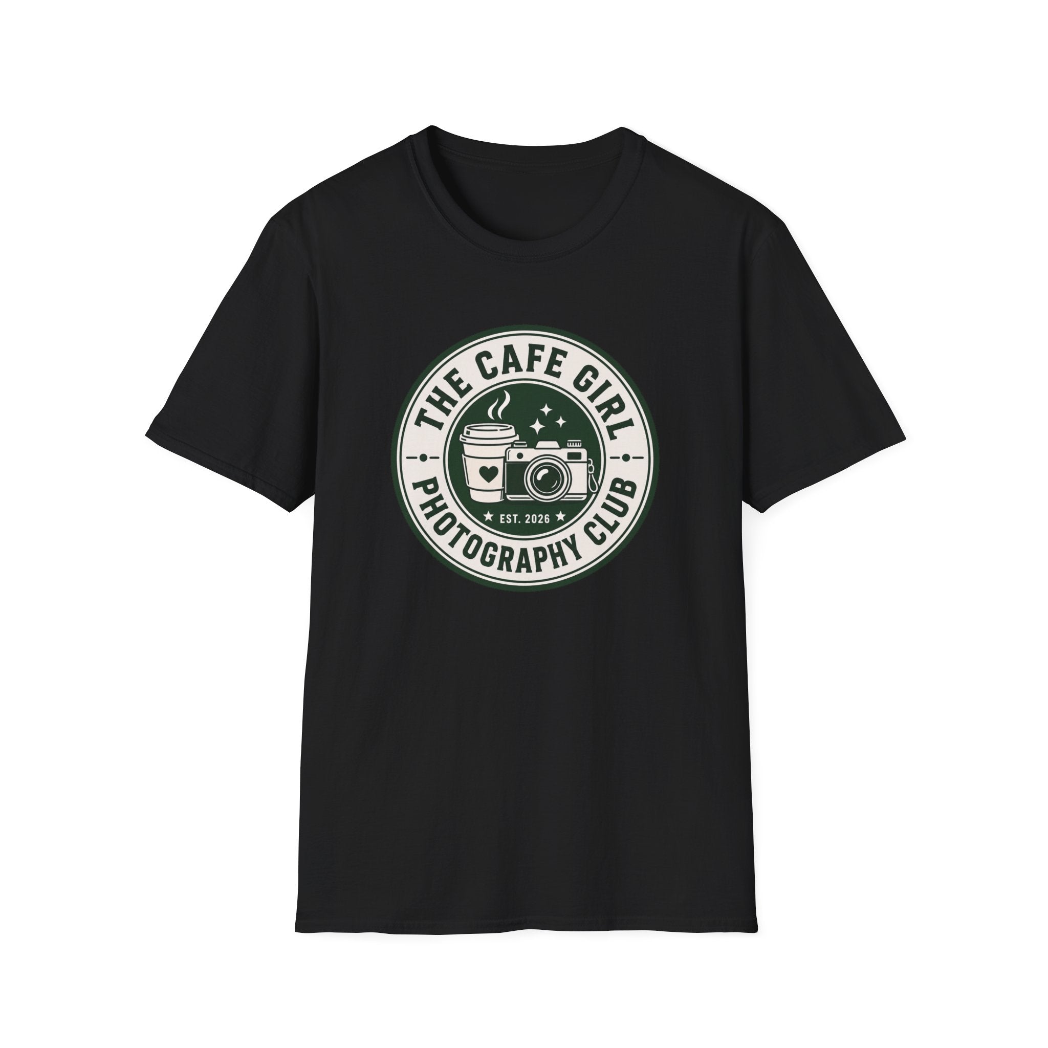 The Cafe Girl Photography Club T-shirt