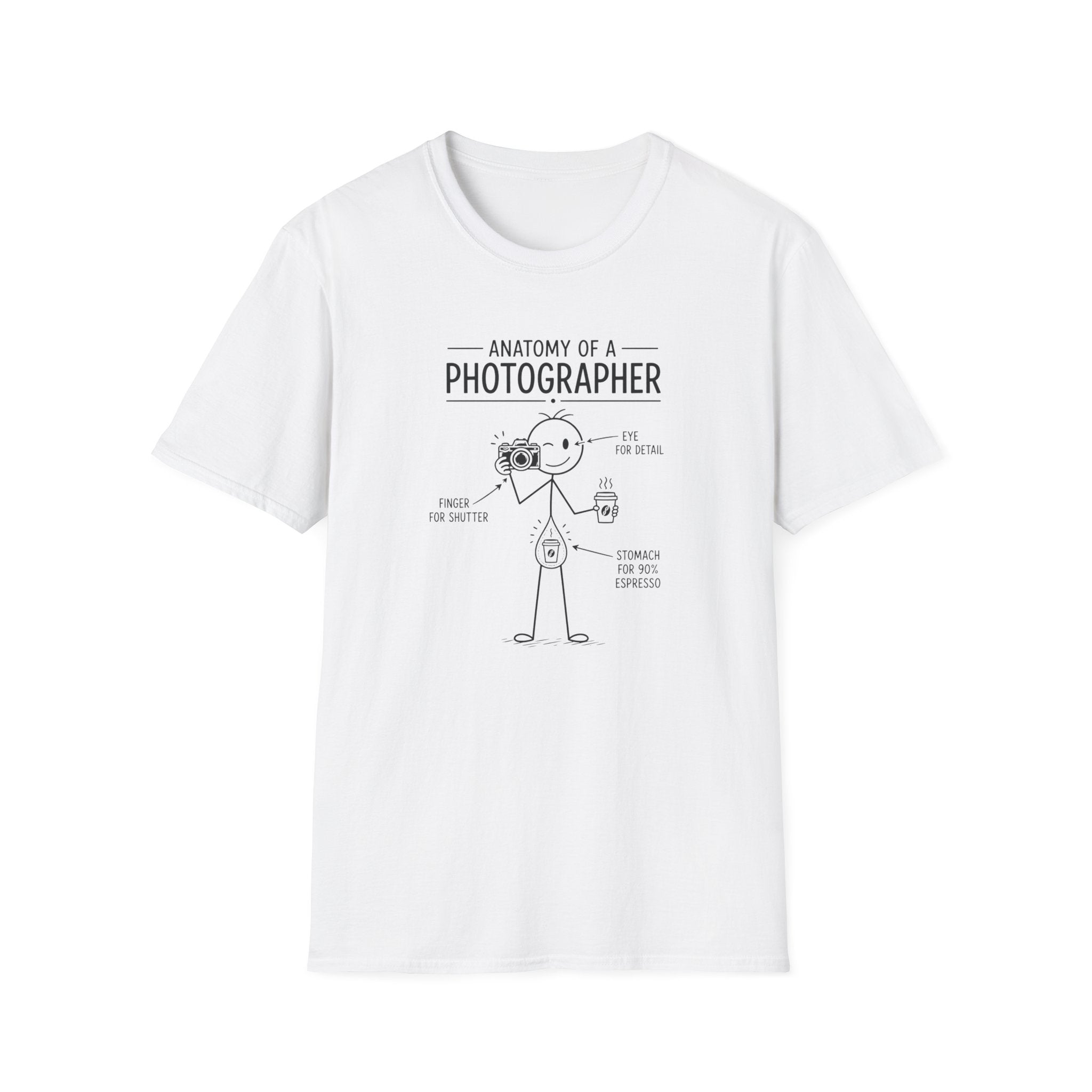 Anatomy of a Photographer 2 T-Shirt