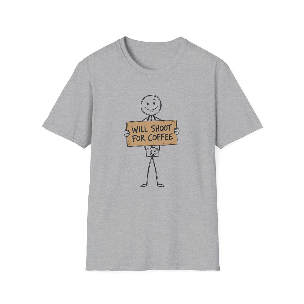 Will Shoot for Coffee T-Shirt