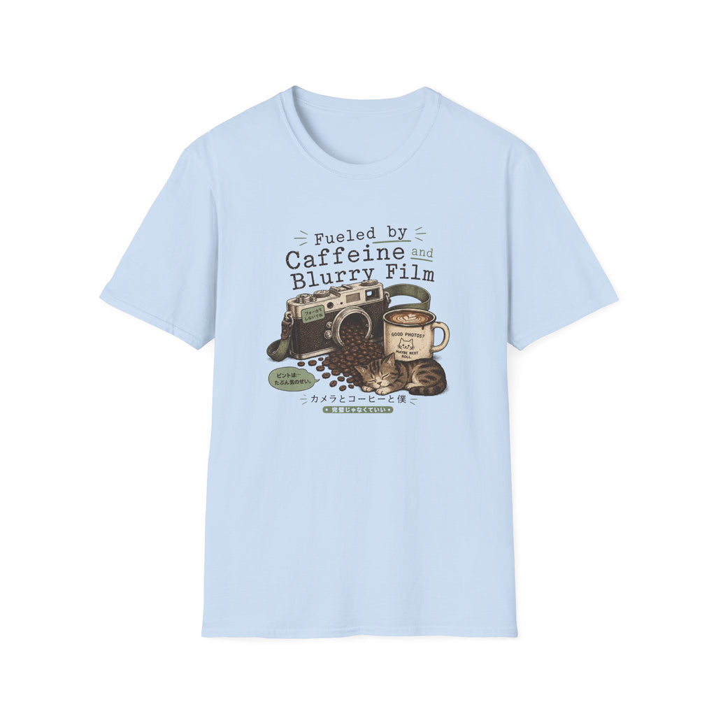 Caffeine, Cameras & Cozy Vibes T-shirt