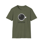 Fuelled by caffeine and shutter speed T-shirt