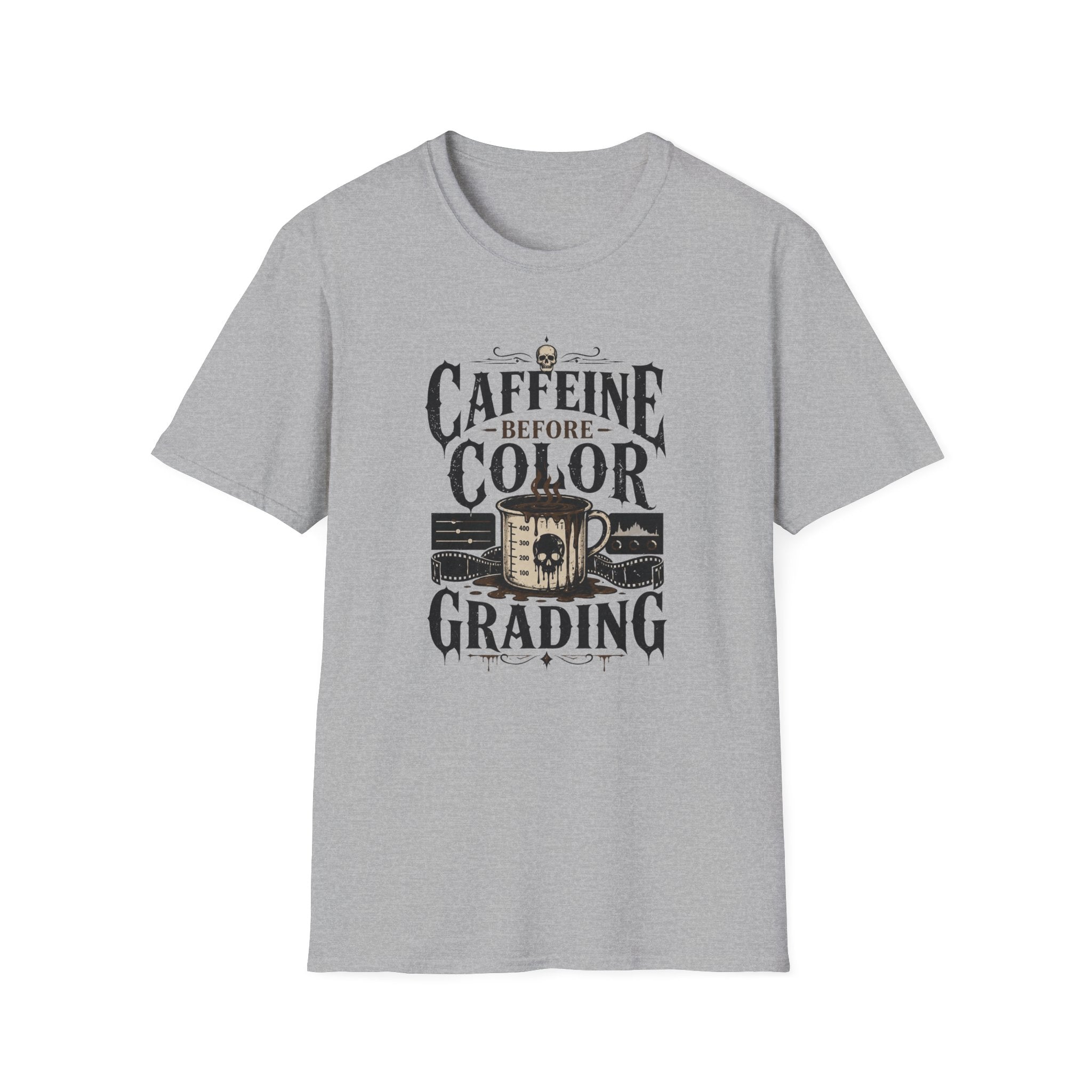 Caffeine Before Color Grading T-Shirt