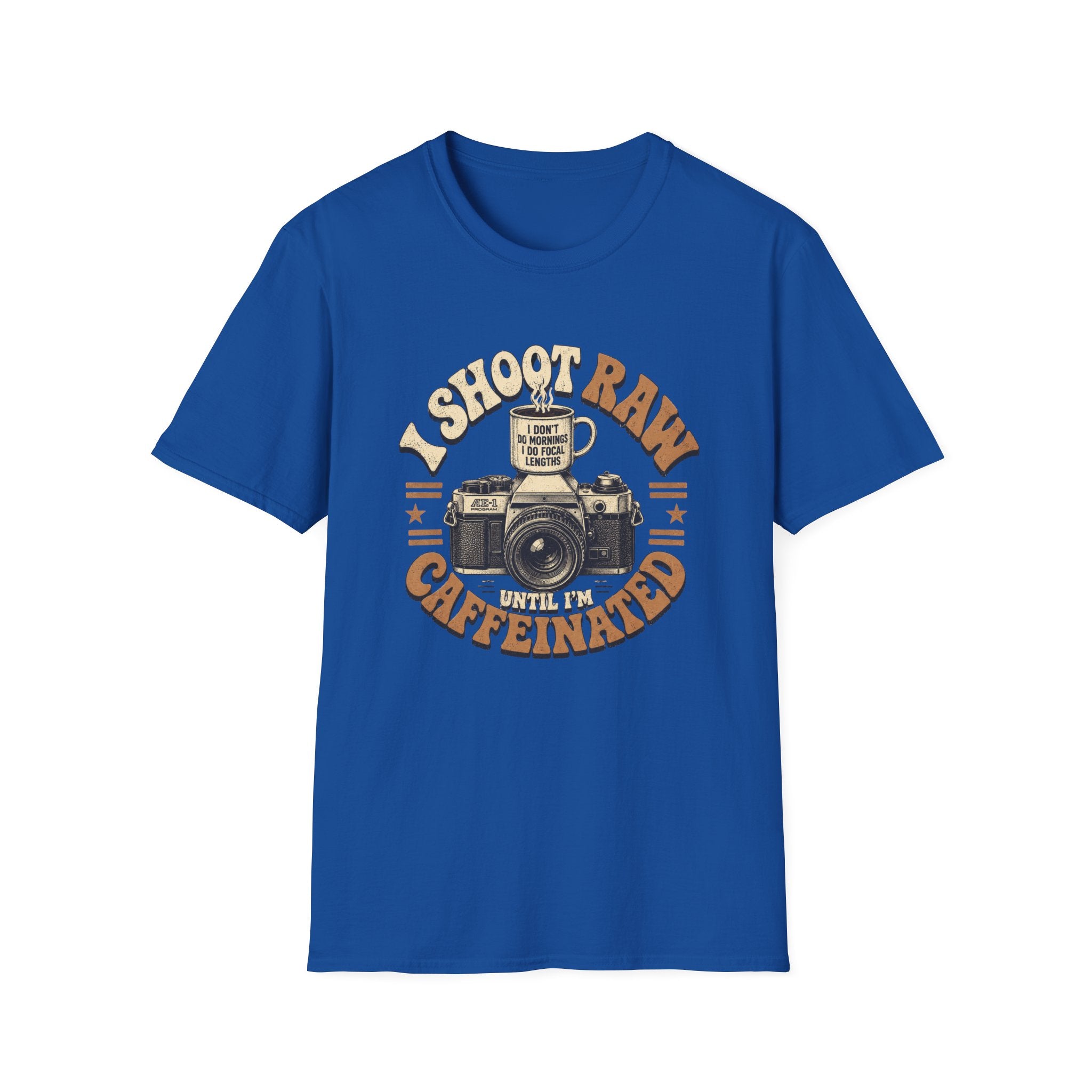 Shoot Raw, Coffee First - Tshirt