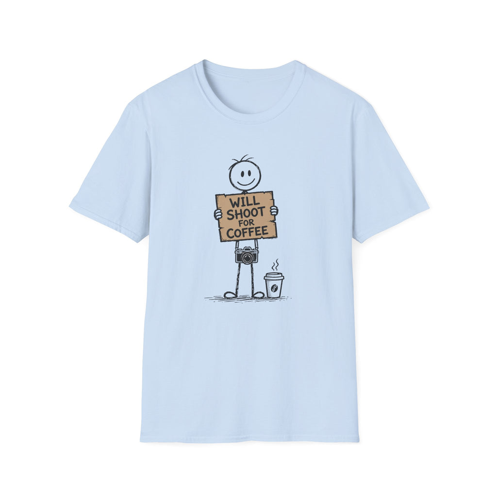 Will Shoot for Coffee 2 T-Shirt