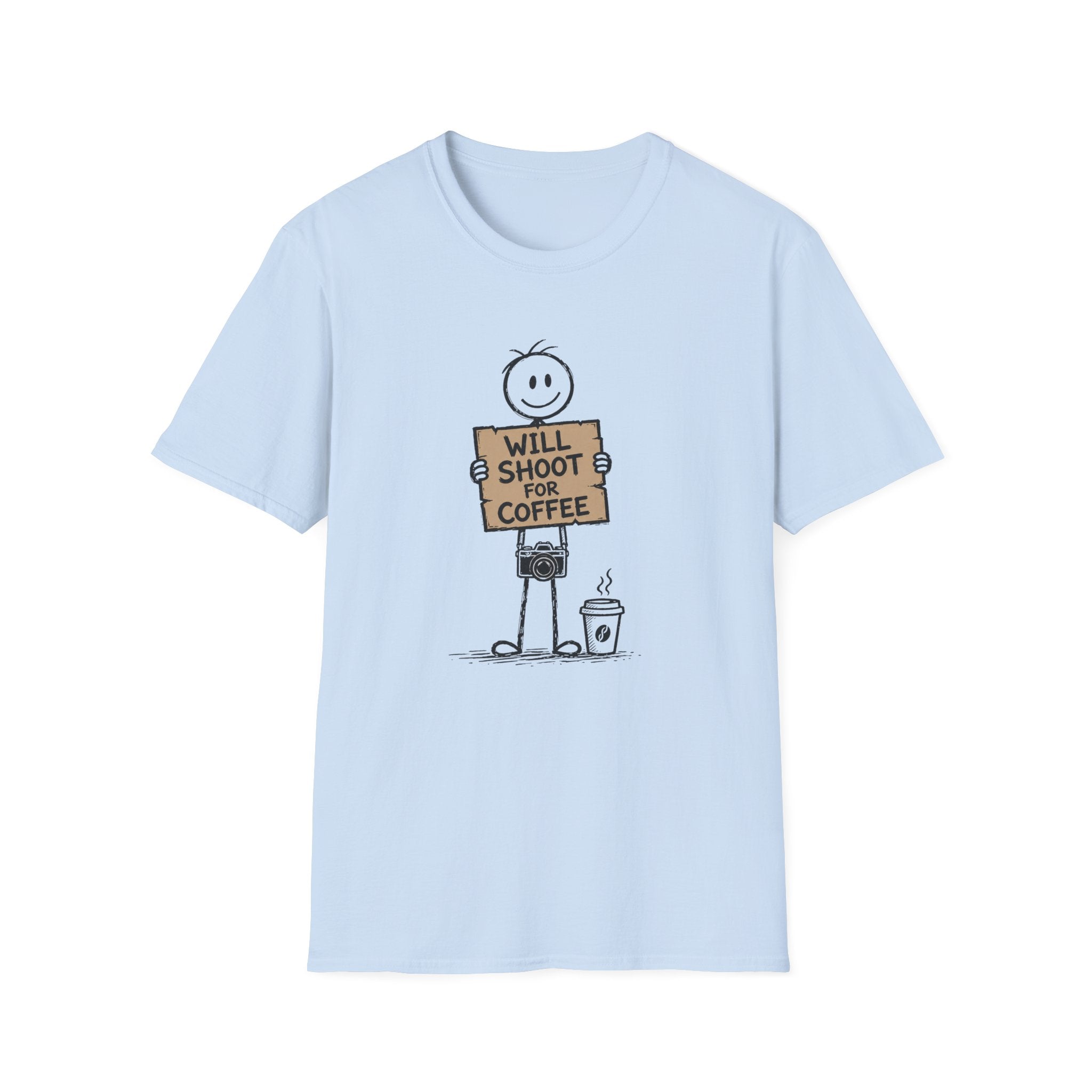Will Shoot for Coffee 2 T-Shirt
