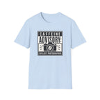Caffeine Advisory Explicit Photographer T-shirt
