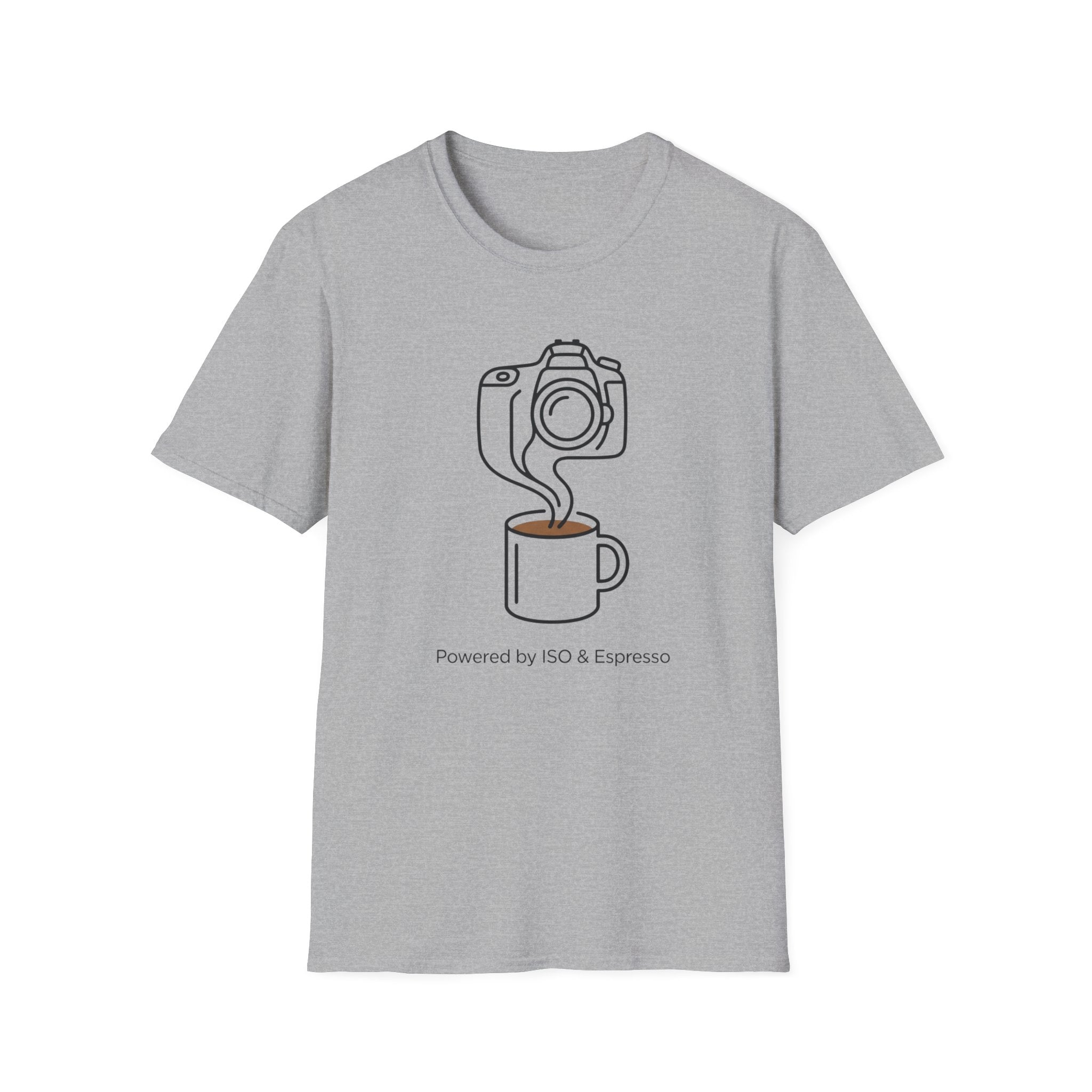 Powered by ISO & Espresso 2 T-Shirt