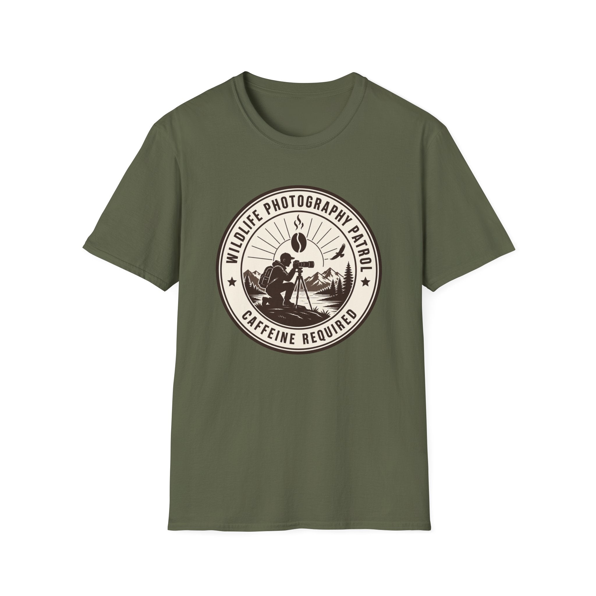 Wildlife Photography Patrol Badge T-shirt