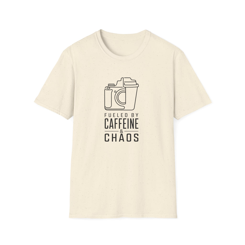 Fueled by Caffeine & Chaos T-shirt