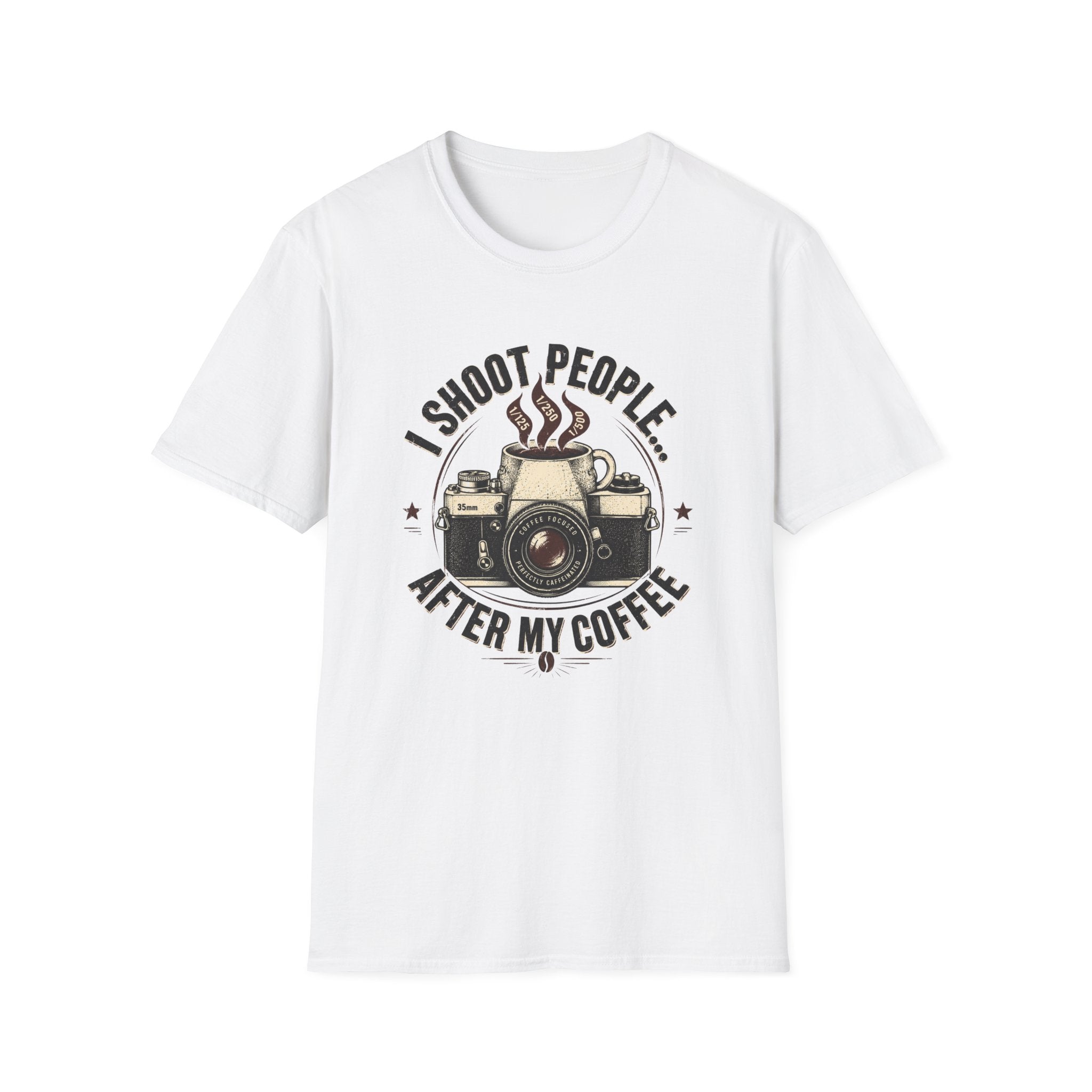 I Shoot People After My Coffee T-shirt