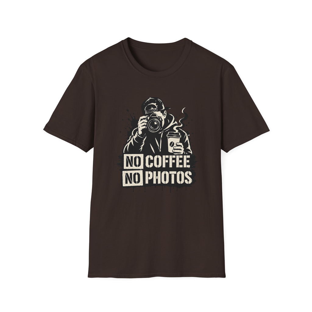 No Coffee No Photos T-Shirt