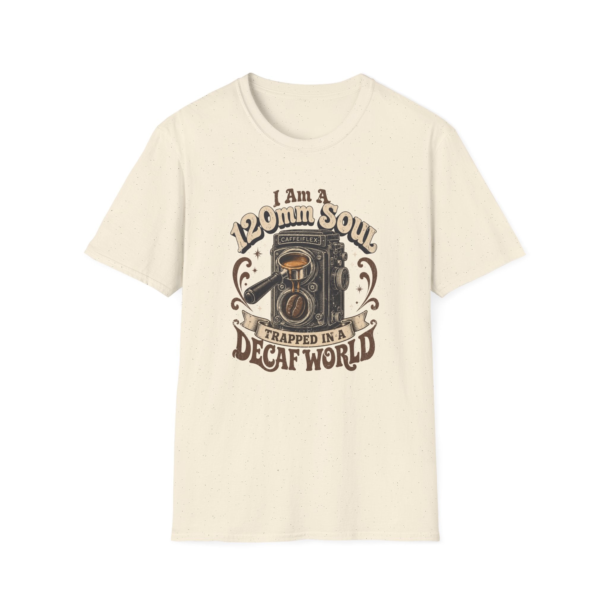 Caffeinated Camera Soul Design - Tshirt