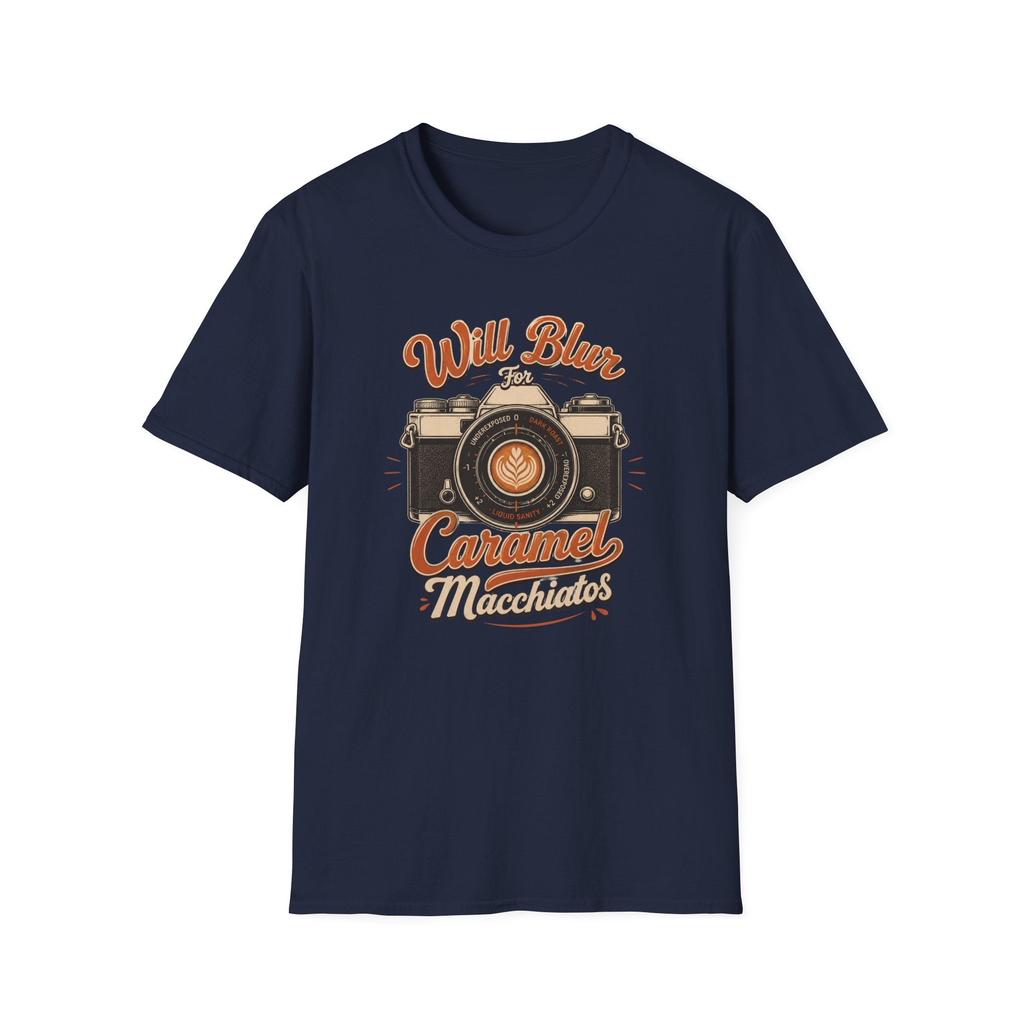 Will Blur For Caramel Macchiatos T-shirt