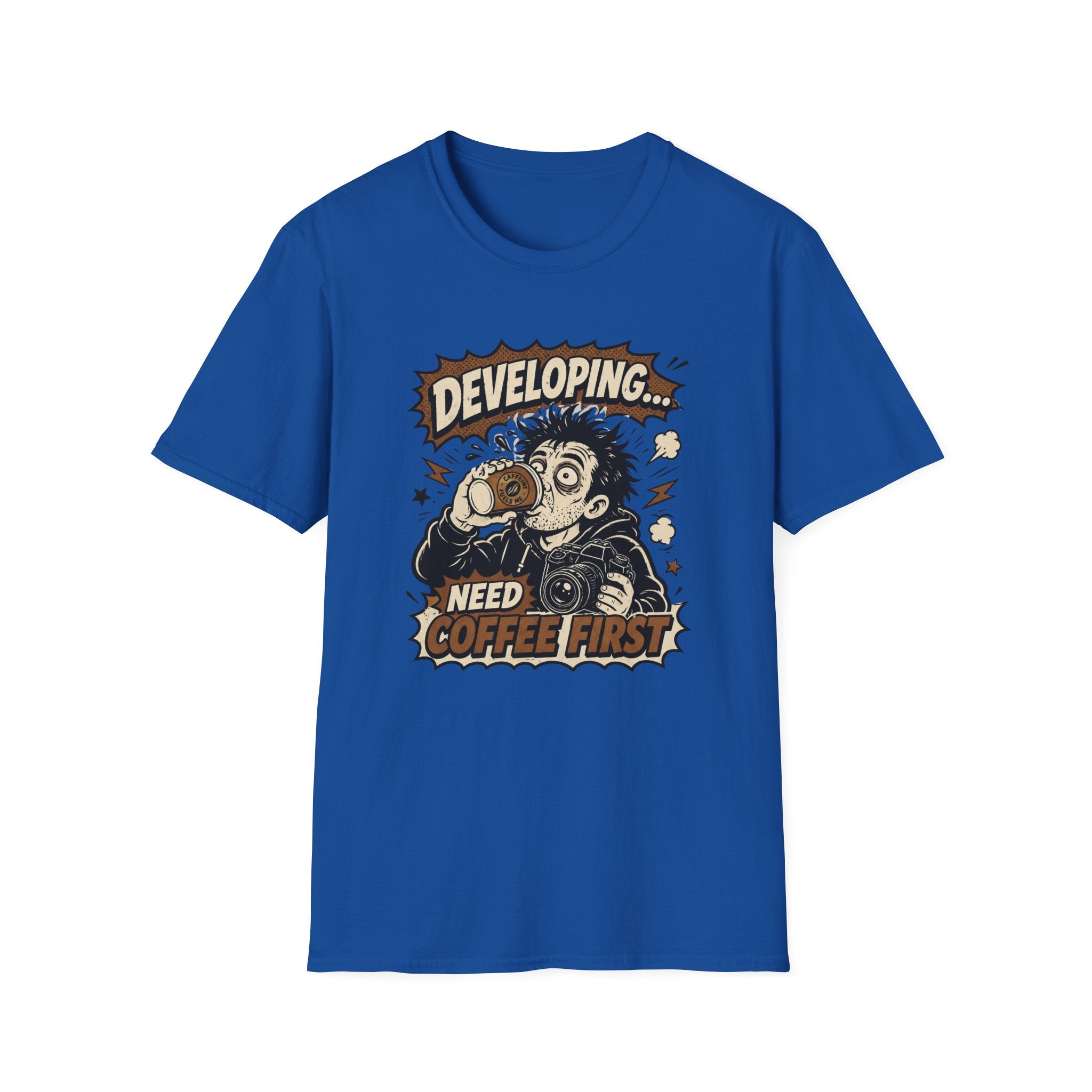 Developing Need Coffee First T-Shirt