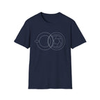 Geometric Cup & Lens Line T-Shirt