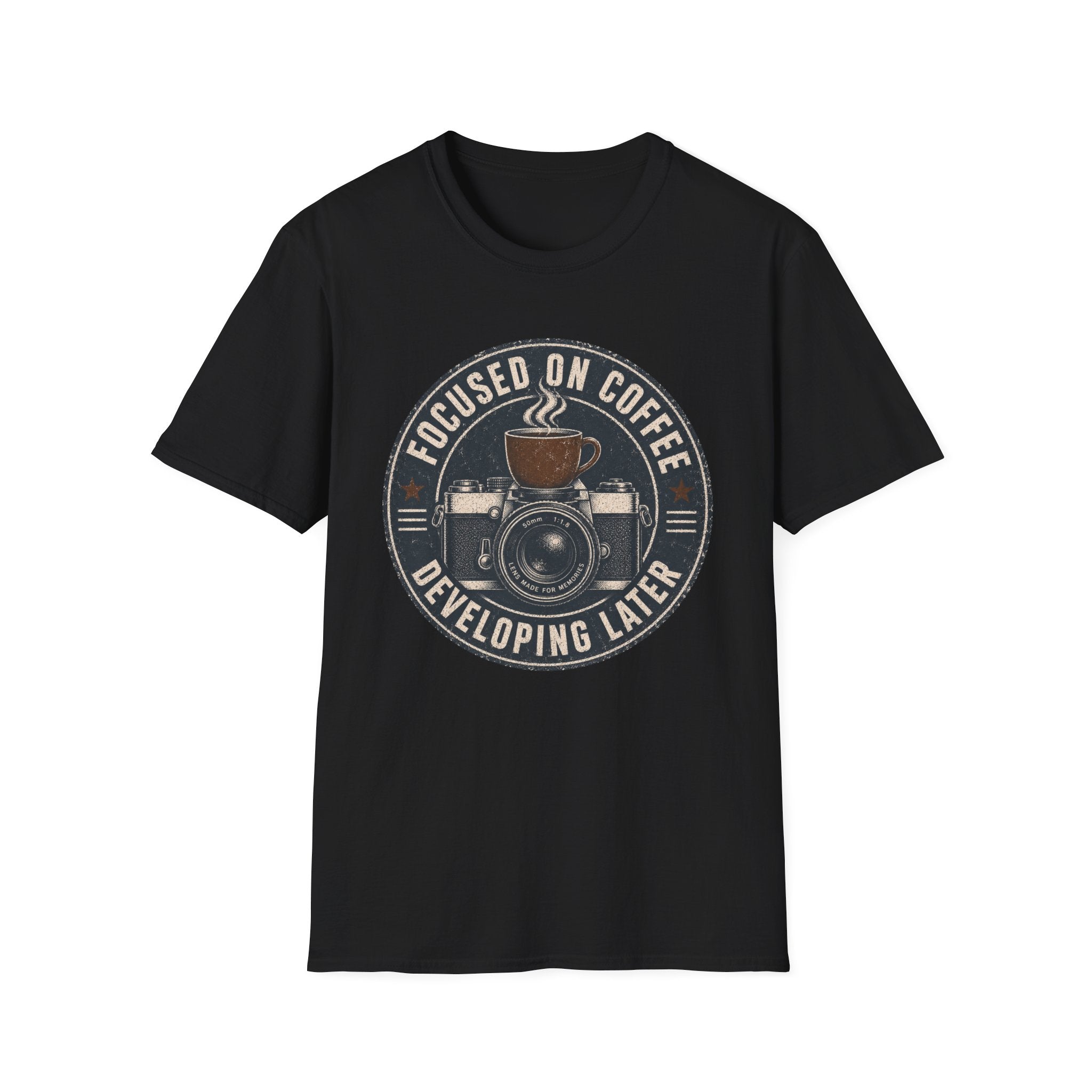Focused on Coffee Developing Later T-Shirt