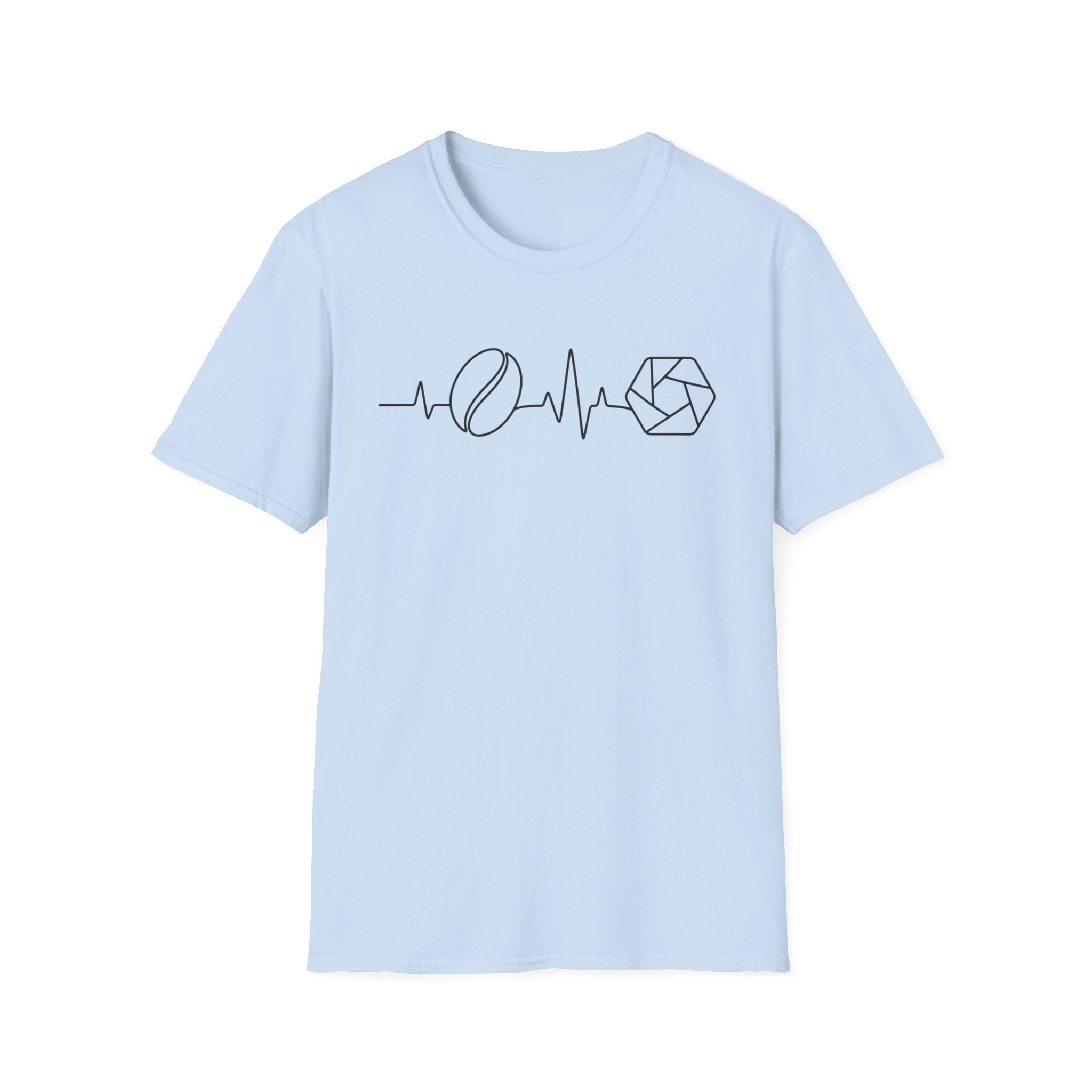 Coffee Lens Heartbeat T-Shirt