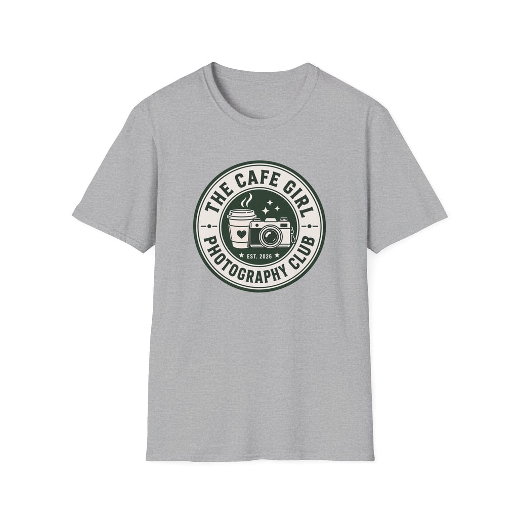 The Cafe Girl Photography Club T-shirt