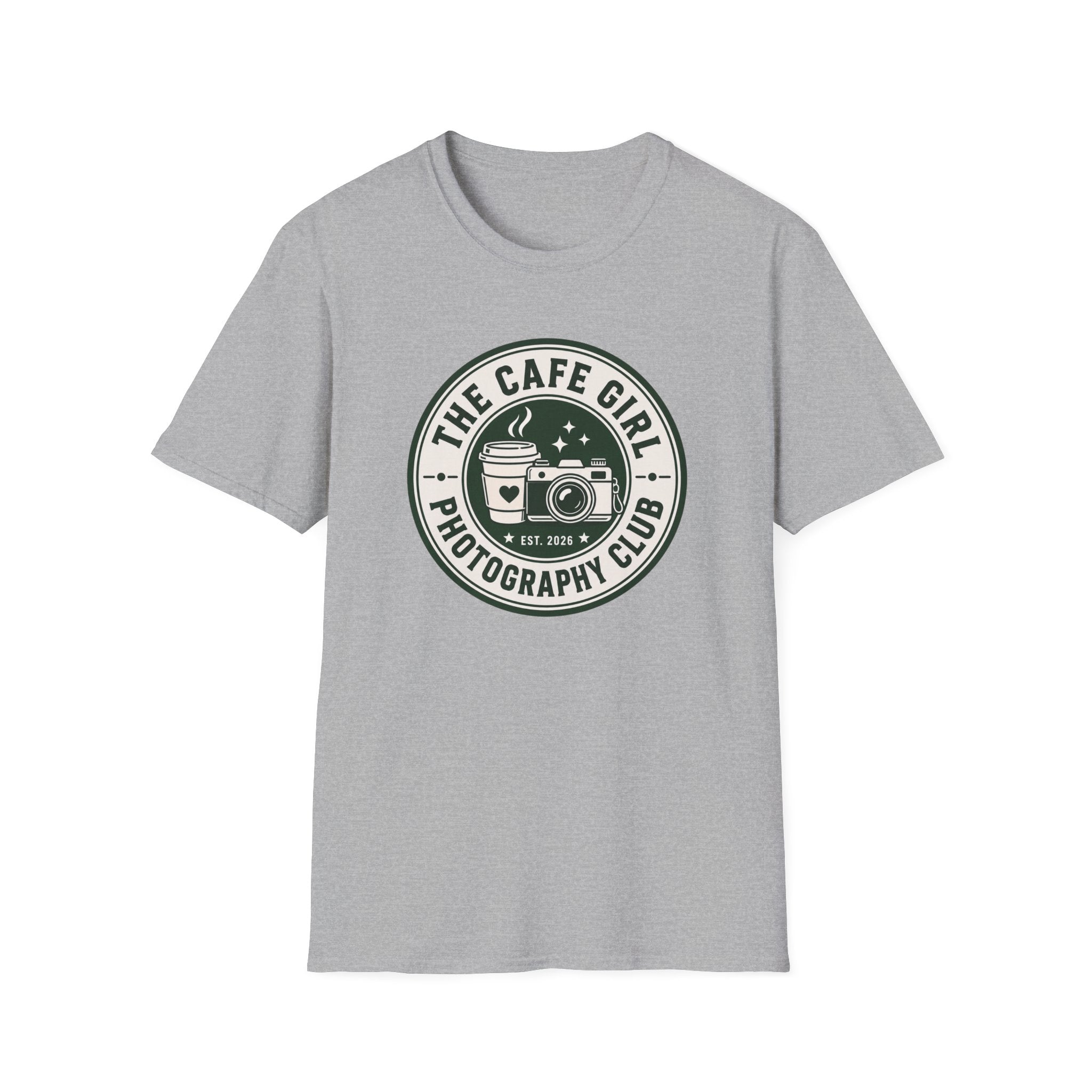 The Cafe Girl Photography Club T-shirt