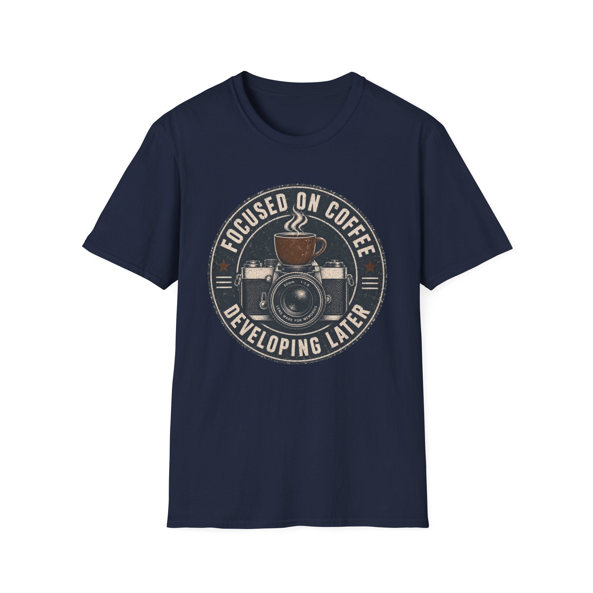 Focused on Coffee Developing Later T-Shirt