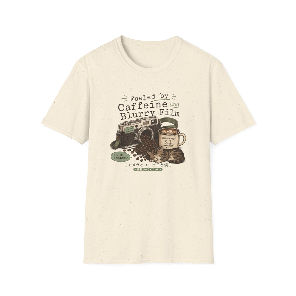Caffeine, Cameras & Cozy Vibes T-shirt