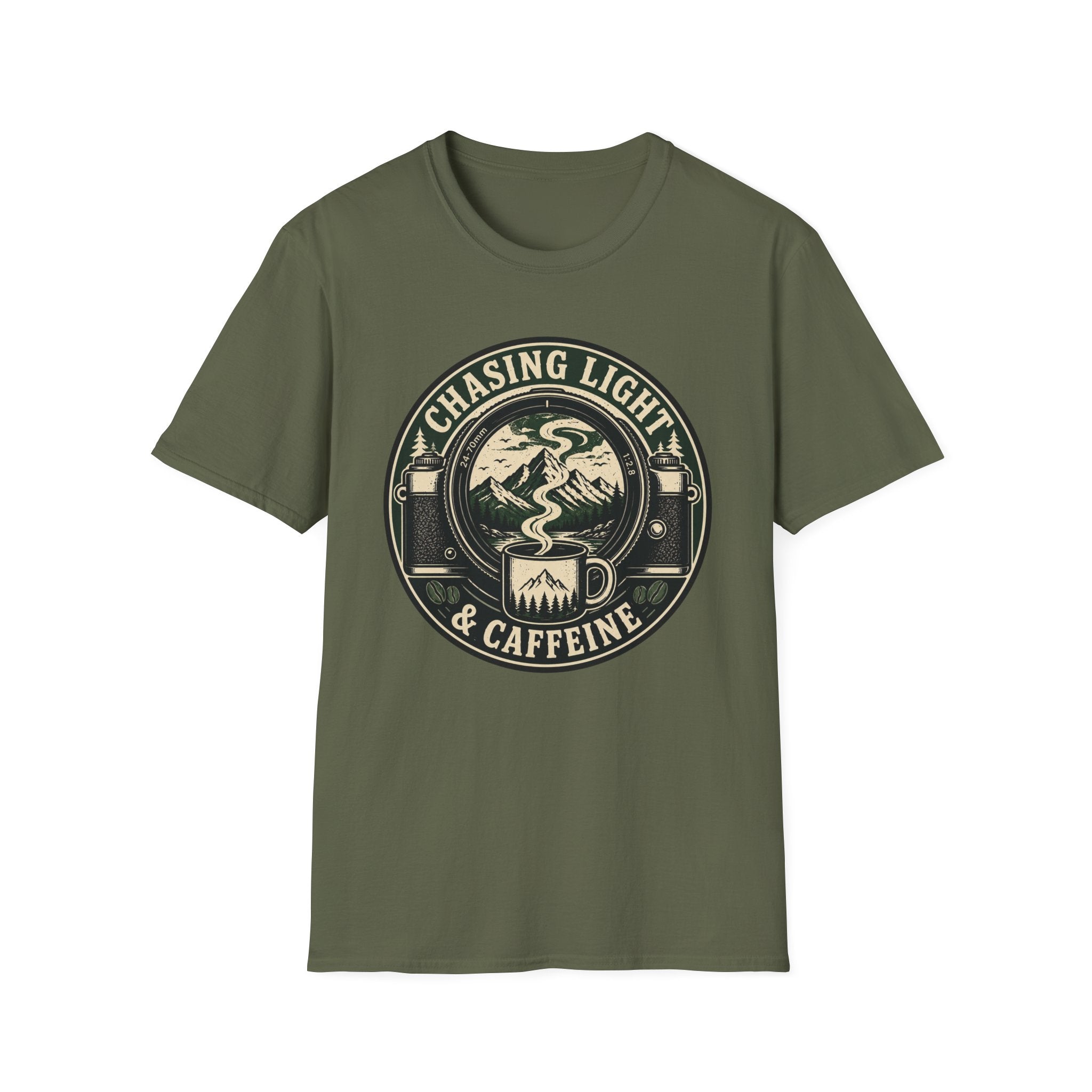 Chasing Light & Caffeine T-Shirt