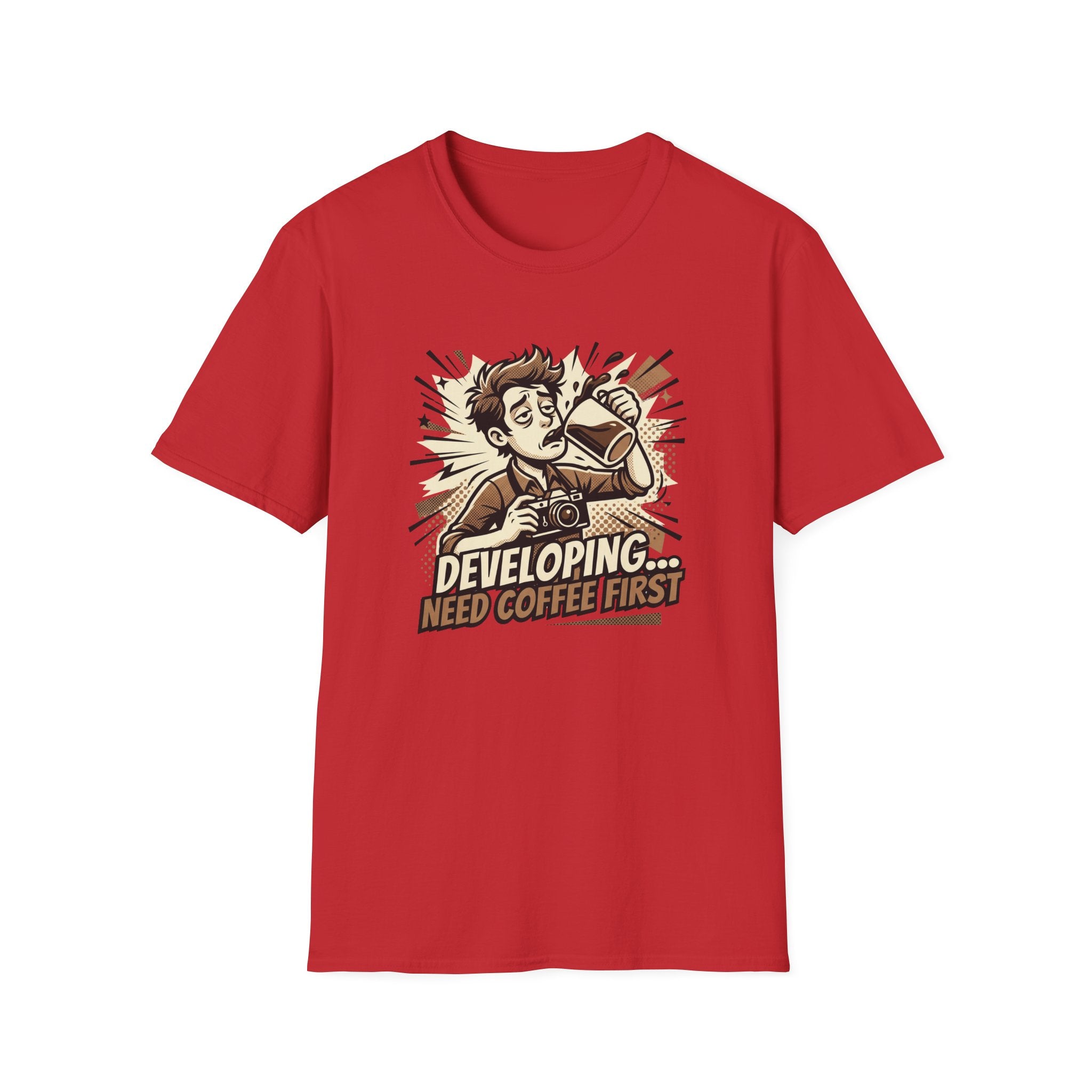 Developing Need Coffee First 2 T-Shirt