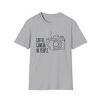 Coffee & Camera Fusion Art - T-Shirt