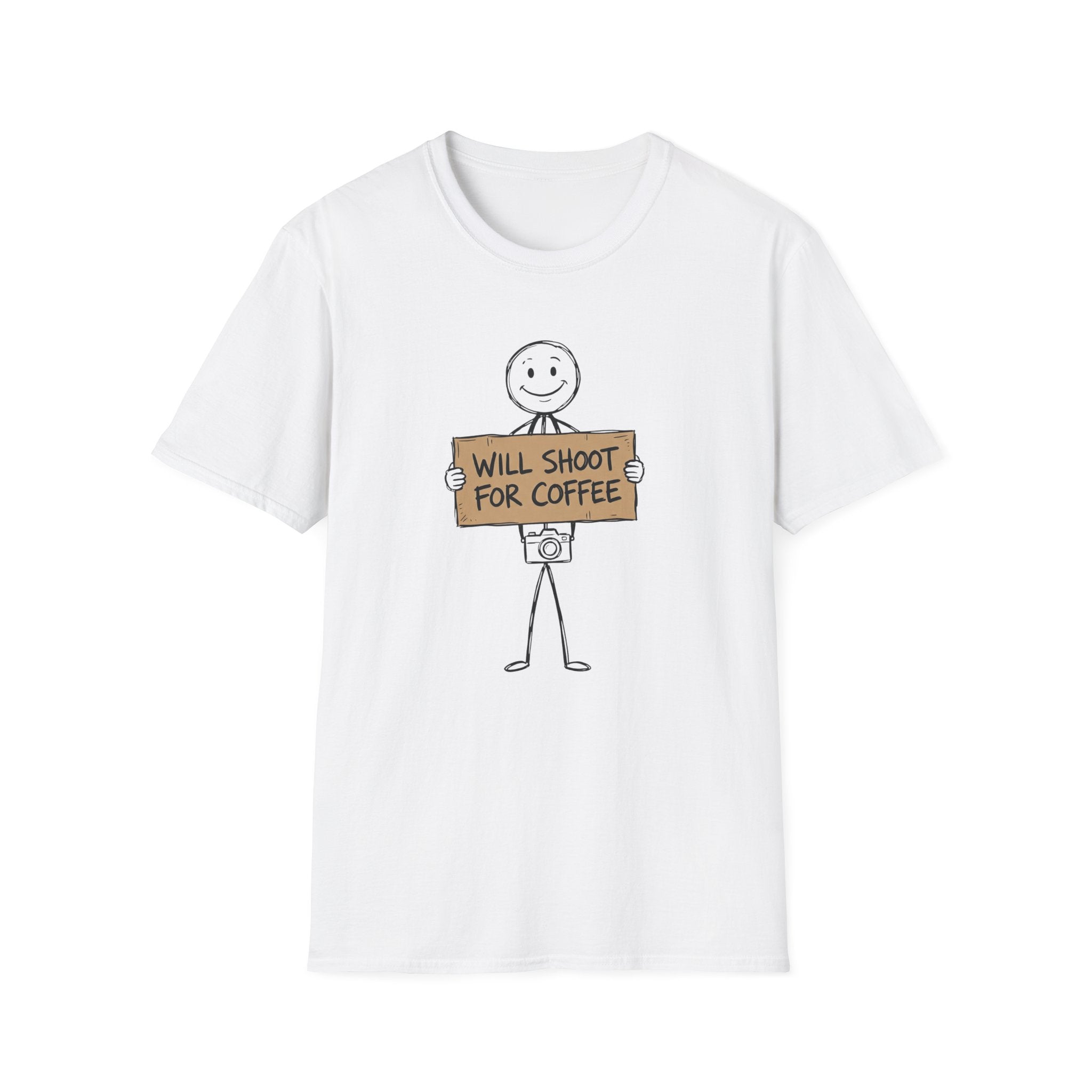 Will Shoot for Coffee T-Shirt