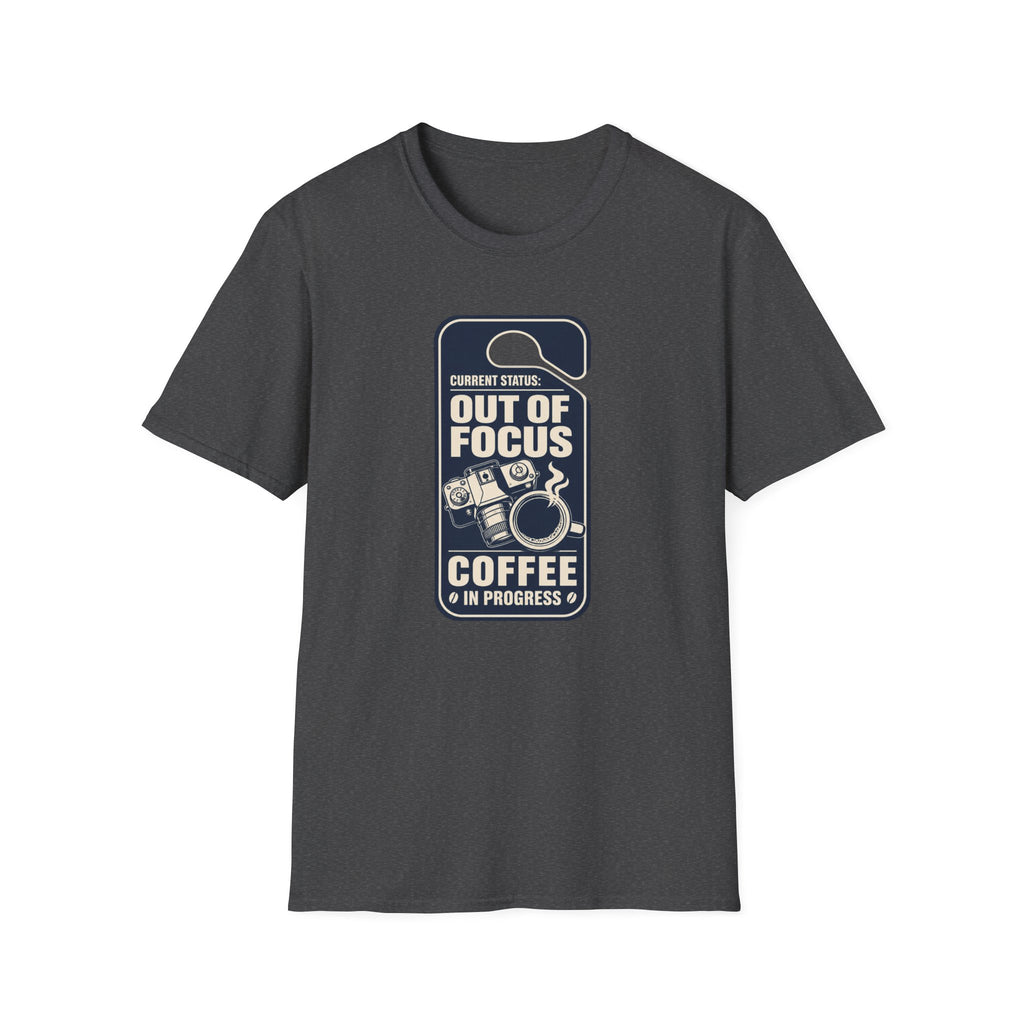 Out Of Focus, Coffee In Progress T-shirt