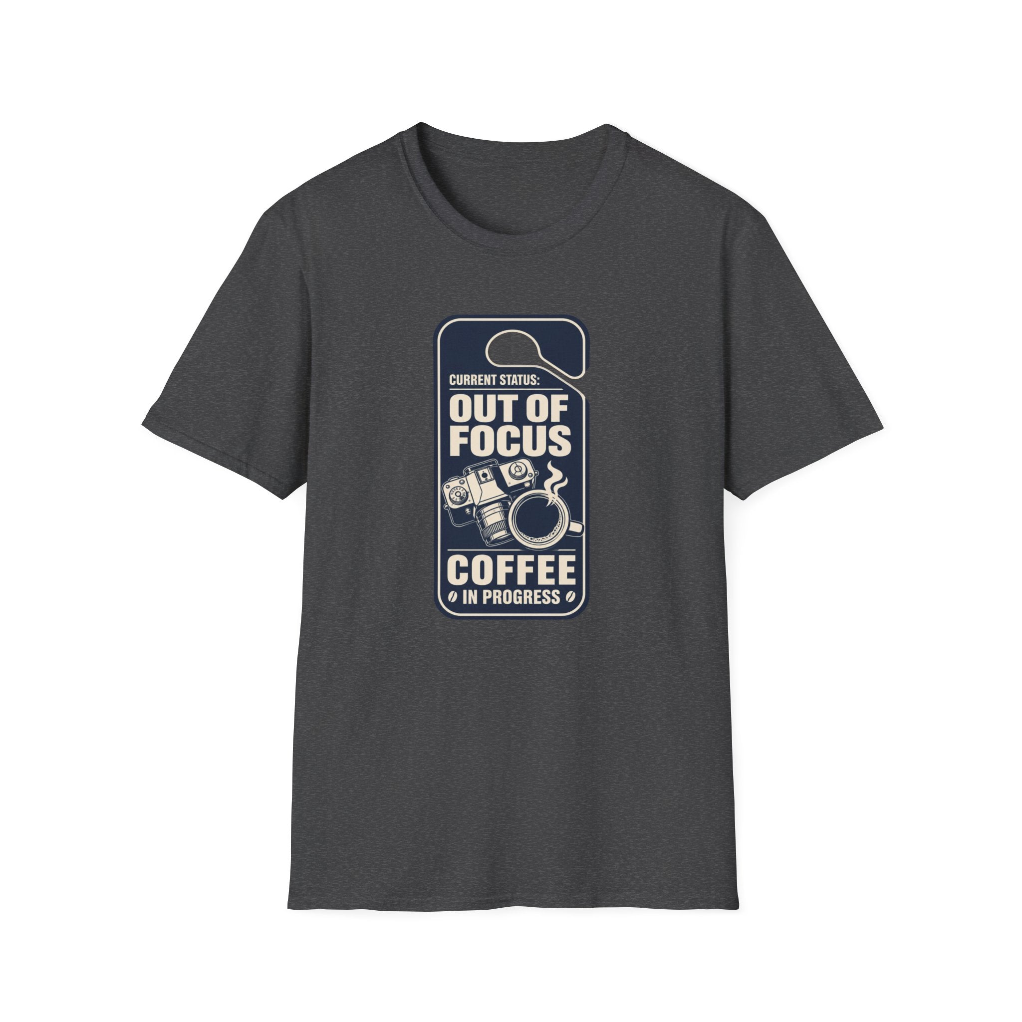 Out Of Focus, Coffee In Progress T-shirt