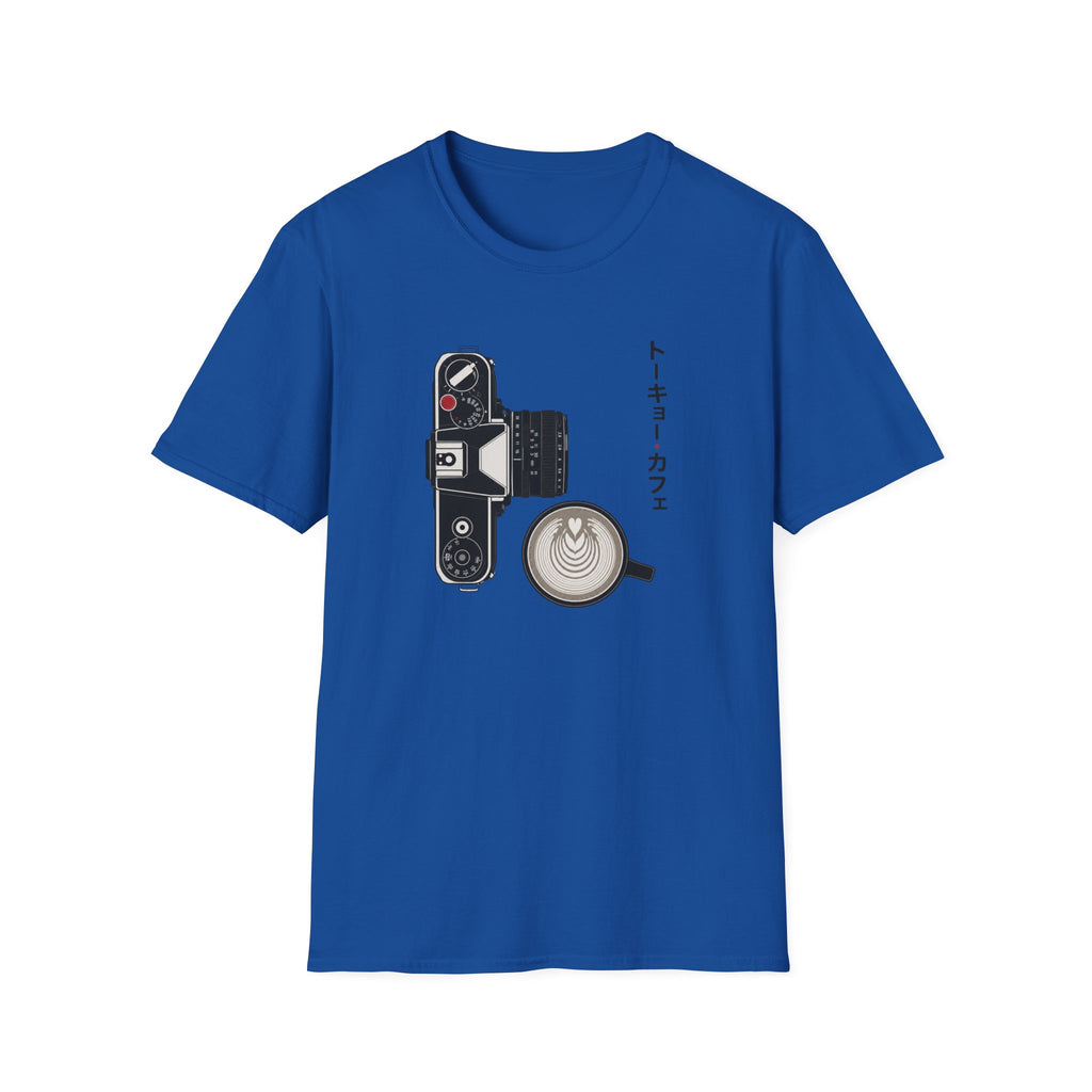 Coffee & Camera in Tokyo style T-shirt