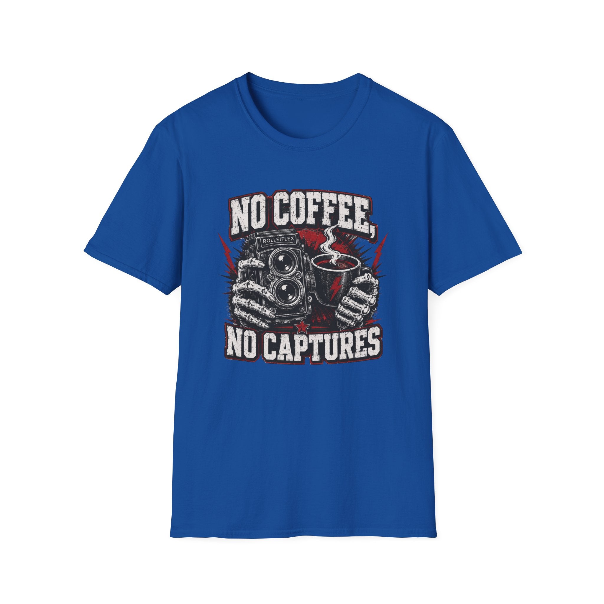 No Coffee, No Captures T-Shirt