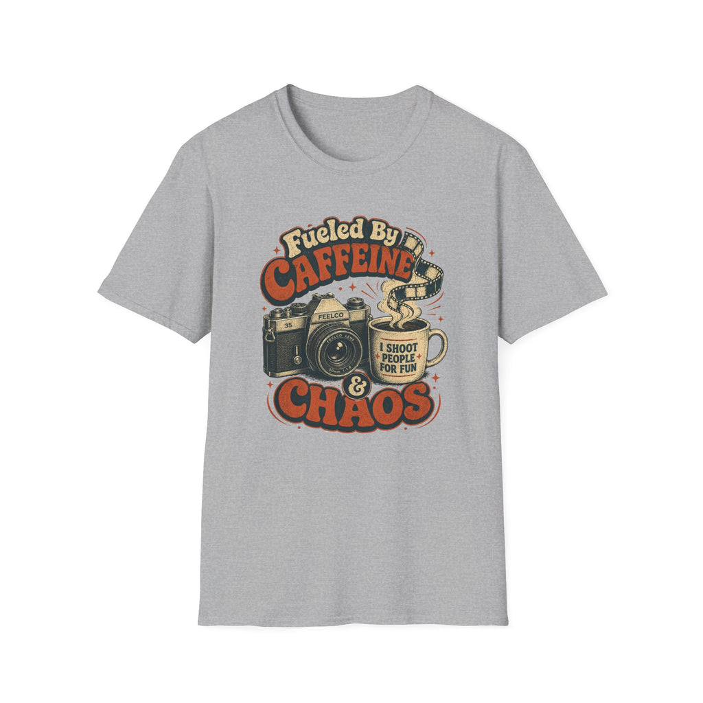 Fueled By Caffeine & Chaos T-Shirt