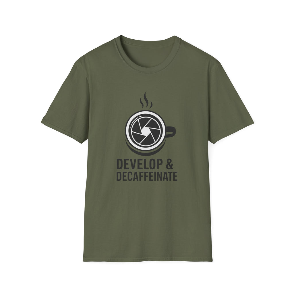 Develop & Decaffeinate T-Shirt