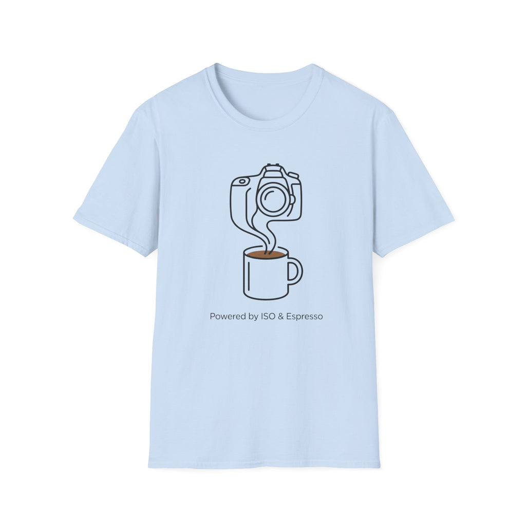 Powered by ISO & Espresso 2 T-Shirt