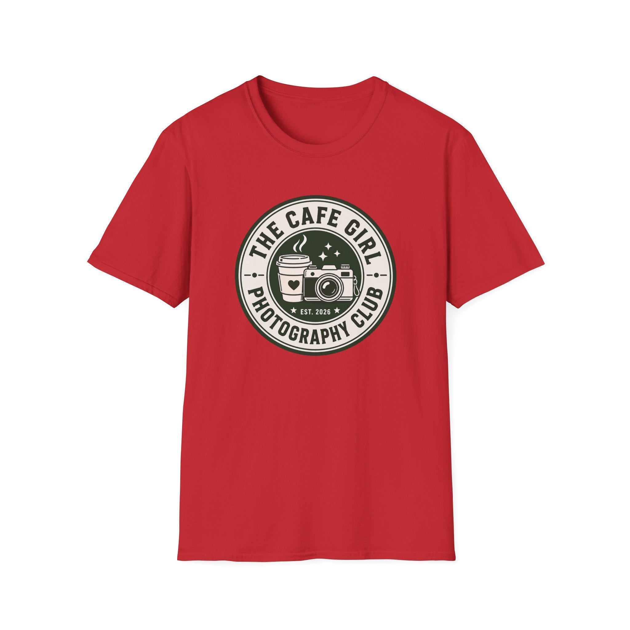 The Cafe Girl Photography Club T-shirt