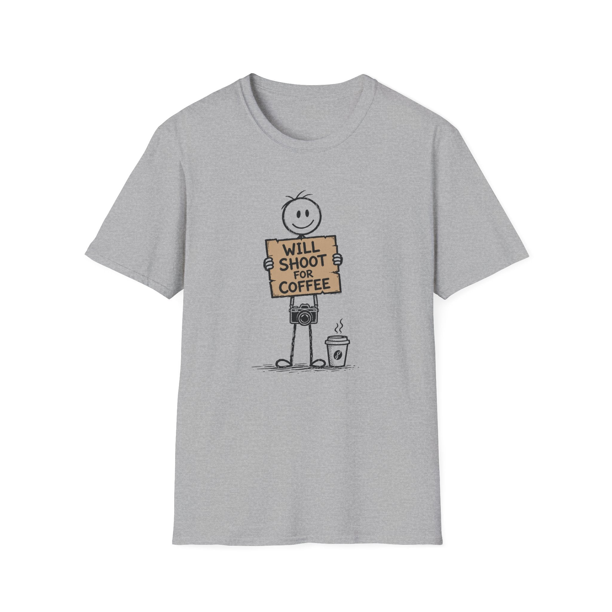 Will Shoot for Coffee 2 T-Shirt